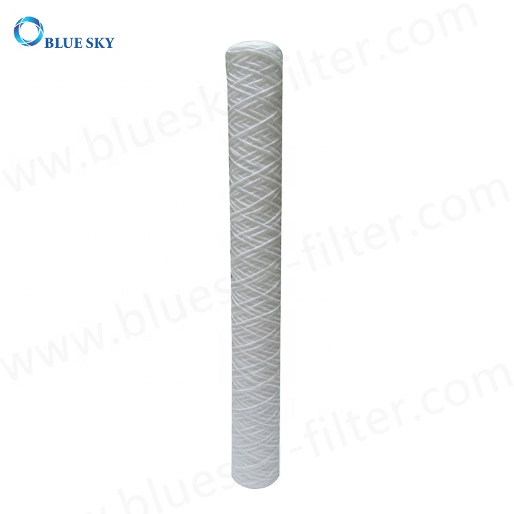 10 Micron PP String Wound Water Cartridge Filter for Long 20 Inch