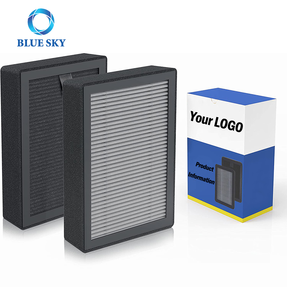 H13 and Activated Carbon Filter LV-H128-RF for LEVOIT Air Purifier LV-H128 Replacement Filter