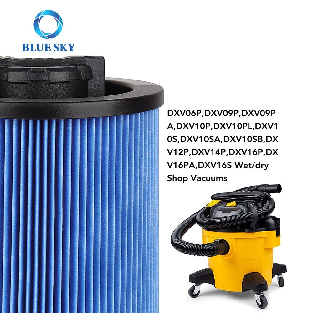 High Efficiency Cartridge Filter DXVC6912 Replacement for DeWalt 6-16 Gallon Wet/Dry Fine Vacuum Cleaner DXV06P DXV09P DXV09PA