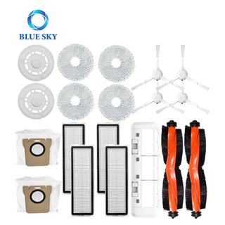H12 Filter Main Brush Side Brush Dust Bag Mop Cloth for Dreame L10s Xiaomi Mijia Robot X10+ Vacuum Cleaner