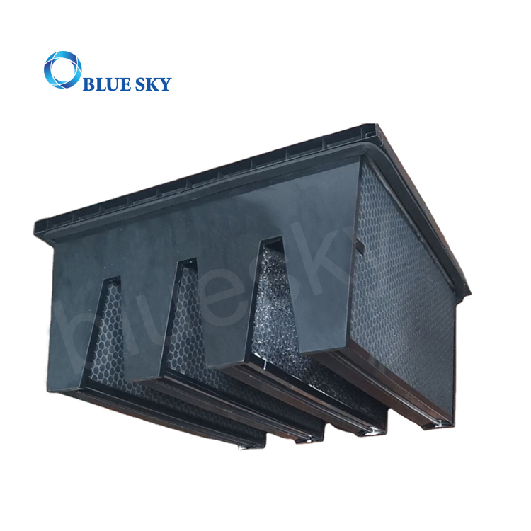 Honeycomb Activated Carbon 4 V-Bank Air Filters for Air Conditioner HVAC System