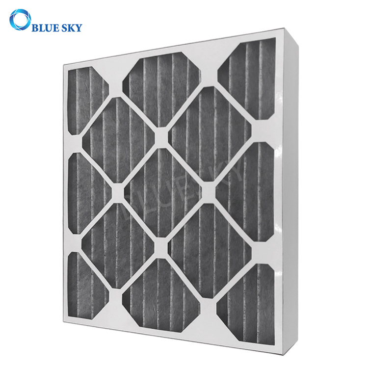 Custom Merv 8 Pleated Carbon AC Furnace HVAC Air Filters Buy Merv 8
