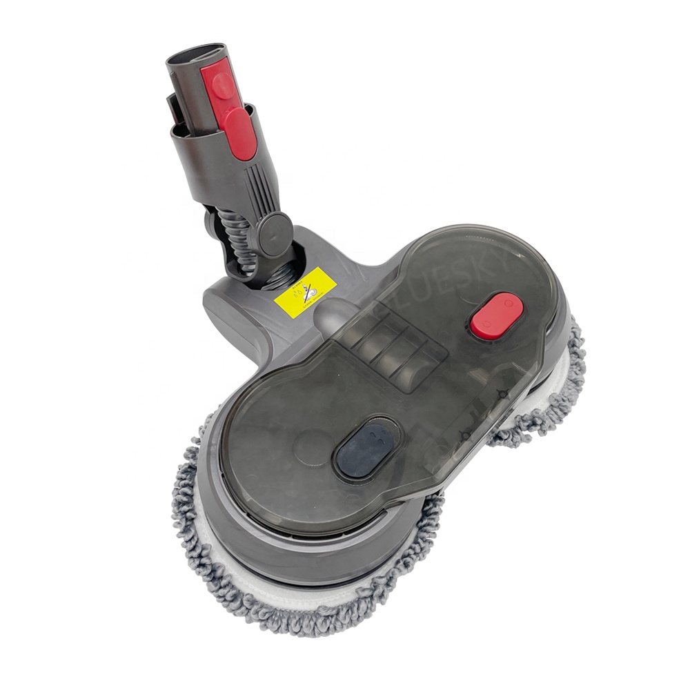 Dual Spin Mop Head Brush with Water Container Compatible With Dyson V7 V8 V10 V11 Vacuum Cleaner