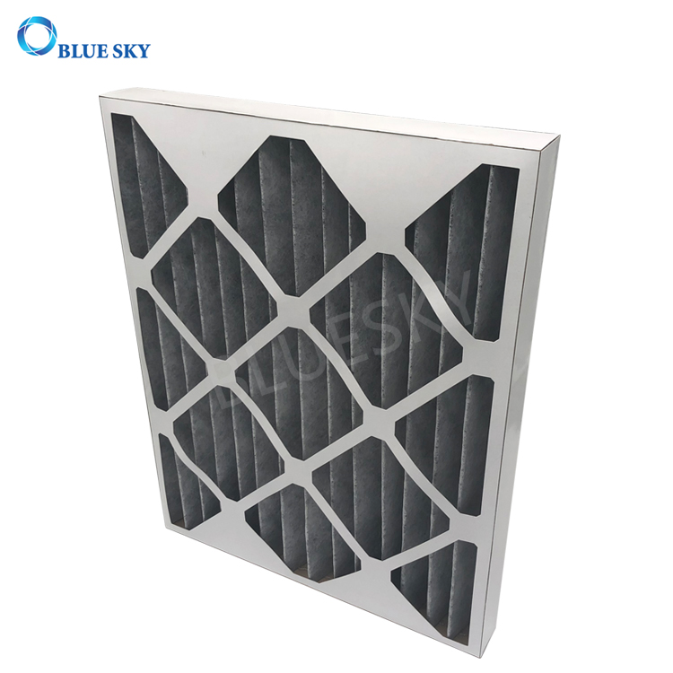 Customized 20X15X1 Merv 8 Carbon Cotton Pleated AC Furnace Air Filters