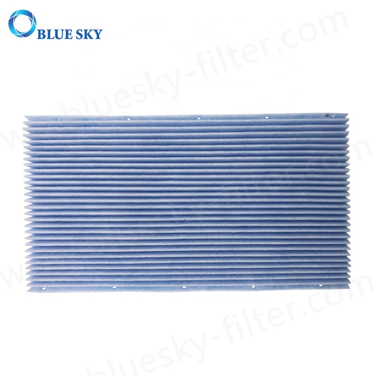 Blue Pleated Air Filters for Daikin MC70KMV2 MCK57LMV2 Series Air Purifiers 