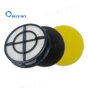 HEPA Filter and Foam Filter for Bissell 16871 1650 Vacuum Cleaners Part # 1608860 1608861 