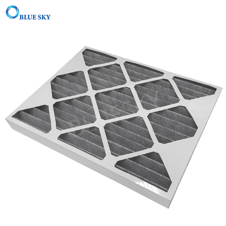 Customized 20X15X1 Merv 8 Carbon Cotton Pleated AC Furnace Air Filters