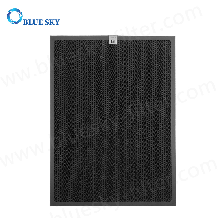 Customized Panel Activated Carbon True HEPA Air Purifier Filter Replacements